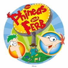 RPerry Vafa rotunda Phineas si Ferb d20cm